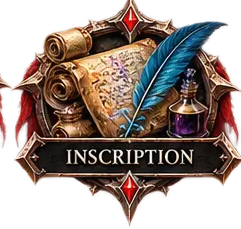 inscription profession crest