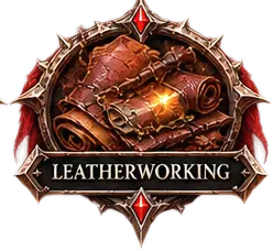 leatherworking profession crest